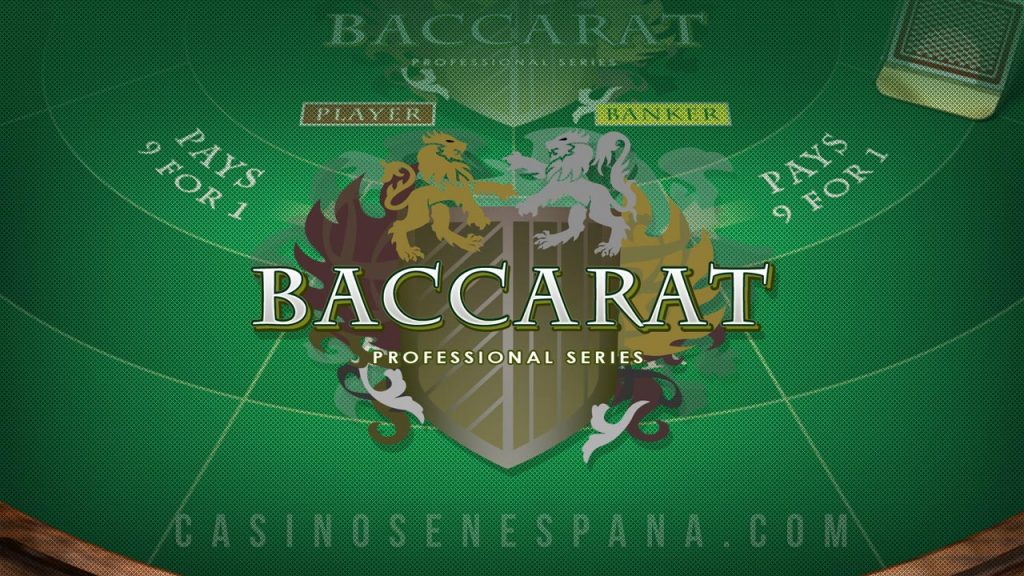 Banner de juego de Baccarat-Pro
